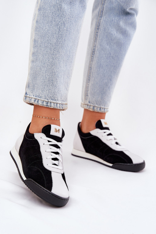 Oda sportiniai bateliai Moteriškas Laura Messi 2935 juodos spalvos Oda sportiniai bateliai Moteriškas Laura Messi 2935 juodos spalvos