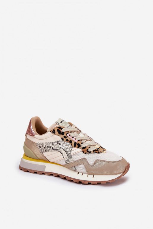 Sneakers modelio batai sportiniai bateliai Moteriškas D.Franklin DFSH378006 aukso spalvos Sneakers modelio batai sportiniai bateliai Moteriškas D.Franklin DFSH378006 aukso spalvos