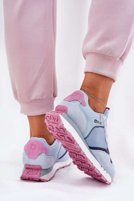 iš zomšos  sportiniai bateliai Moteriškas Big Star RR274236 HI-POLY SYSTEM mėlynos spalvos iš zomšos  sportiniai bateliai Moteriškas Big Star RR274236 HI-POLY SYSTEM mėlynos spalvos