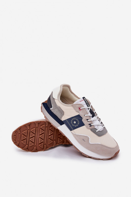 iš zomšos Sneakers modelio batai Vyriški su platforma Big Star RR174471 Hi-Poly System pilkos spalvos iš zomšos Sneakers modelio batai Vyriški su platforma Big Star RR174471 Hi-Poly System pilkos spalvos