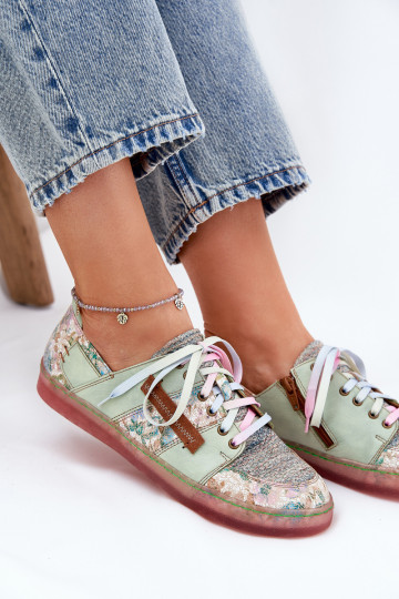 Oda batai Moteriškas Tai turiciejka 06791-09 šviesiai žalios spalvos