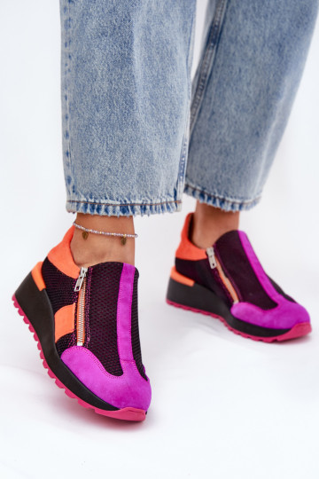Odiniai Sneakers modelio batai Tai turiciejka 06853-15 juodos spalvos