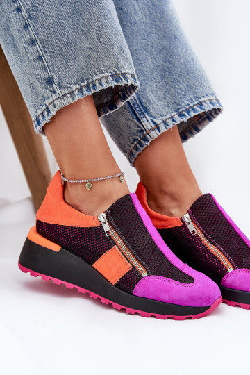 Odiniai Sneakers modelio batai Tai turiciejka 06853-15 juodos spalvos 2