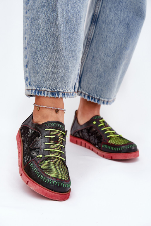 Oda batai Moteriškas Raštuotas Tai turiciejka 06784-20 juodos spalvos Oda batai Moteriškas Raštuotas Tai turiciejka 06784-20 juodos spalvos