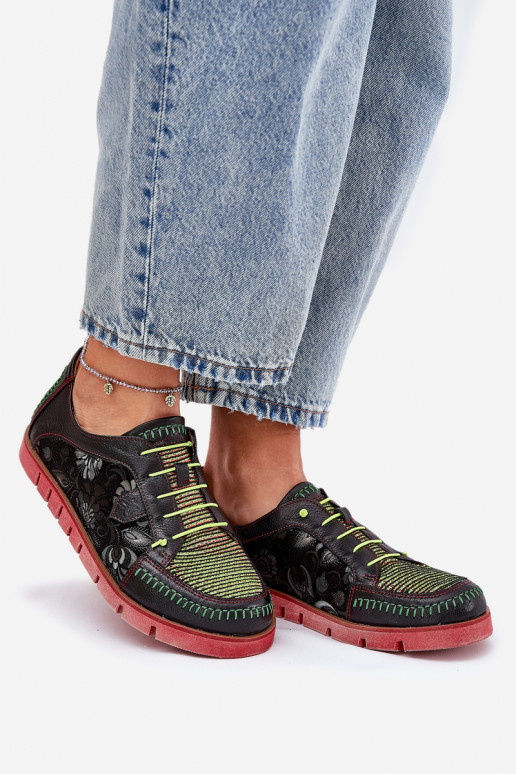 Oda batai Moteriškas Raštuotas Tai turiciejka 06784-20 juodos spalvos Oda batai Moteriškas Raštuotas Tai turiciejka 06784-20 juodos spalvos