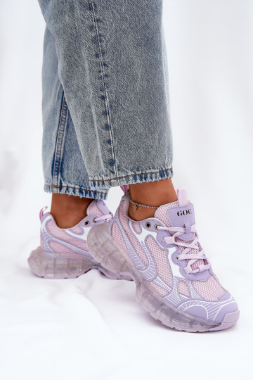 Oda Sneakers modelio batai Moteriškas GOE RR2N4081 Violetinės spalvos
