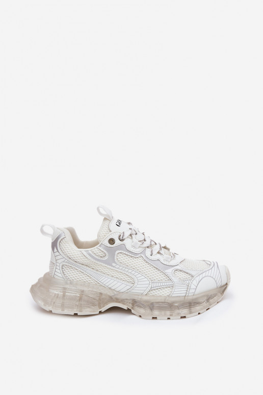 Oda Sneakers modelio batai Moteriškas GOE RR2N4083 smėlio spalvos Oda Sneakers modelio batai Moteriškas GOE RR2N4083 smėlio spalvos