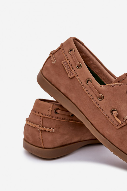 Oda Mokasinai Vyriški Big Star RR174162 rudos spalvos