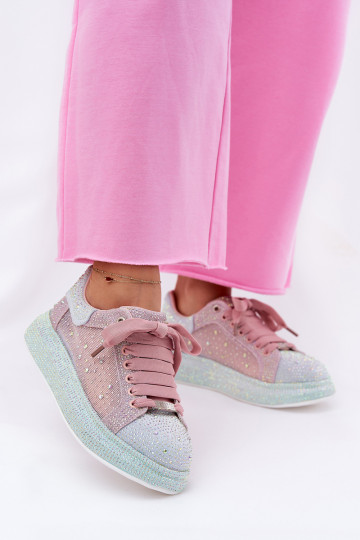 Dekoruotos Sneakers modelio batai su platforma GOE RR2N4009 įvairių spalvų 2