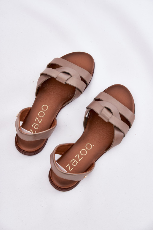 Zazoo 40185 Patogus Oda Įsispiriamos smėlio spalvos Zazoo 40185 Patogus Oda Įsispiriamos smėlio spalvos