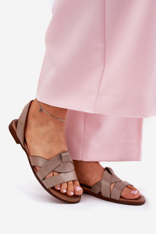 Zazoo 40185 Patogus Oda Įsispiriamos smėlio spalvos Zazoo 40185 Patogus Oda Įsispiriamos smėlio spalvos