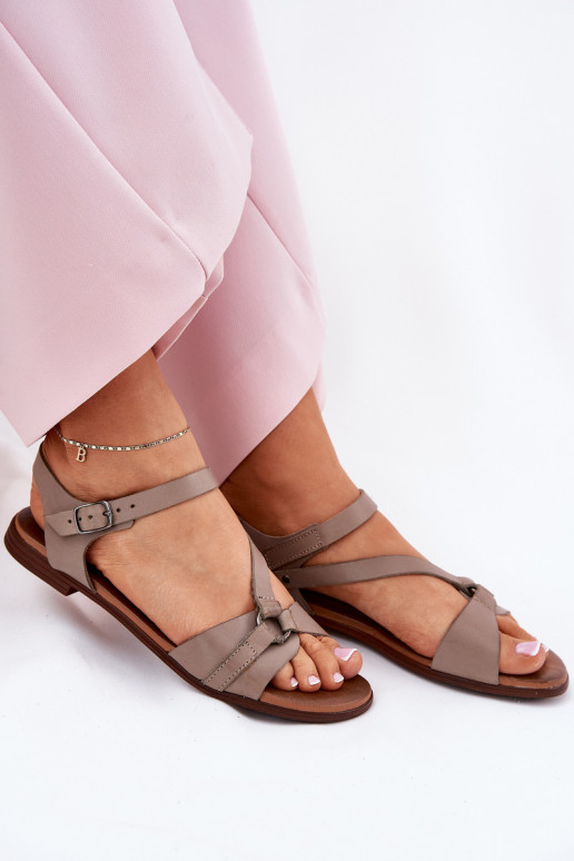 Zazoo 40182 Moteriškos basutės Moteriškas smėlio spalvos