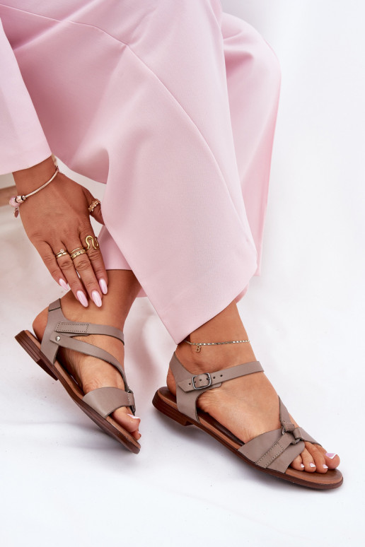 Zazoo 40182 Moteriškos basutės Moteriškas smėlio spalvos