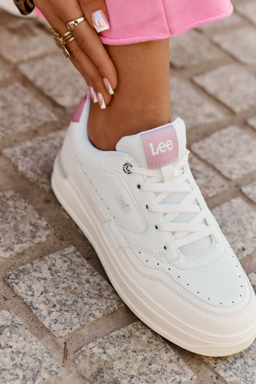 Sneakers modelio batai Moteriškas su platforma LEE EMMA INOMEN LOIN 50251014.00L baltos spalvos Sneakers modelio batai Moteriškas su platforma LEE EMMA INOMEN LOIN 50251014.00L baltos spalvos