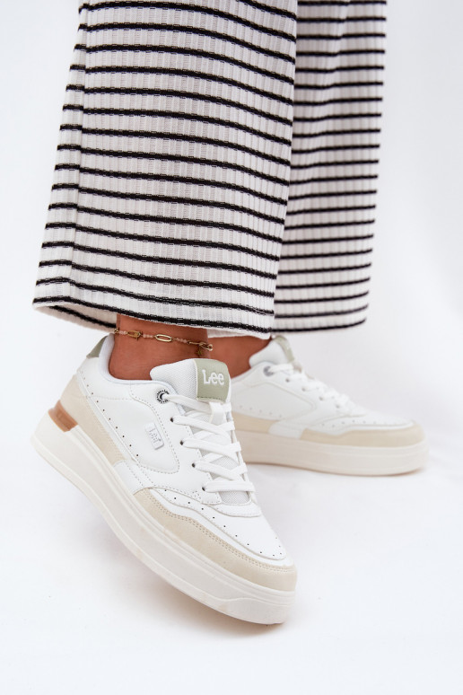 Sneakers modelio batai Moteriškas su platforma LEE EMMA INOMEN LOIN 50251014.04L smėlio spalvos Sneakers modelio batai Moteriškas su platforma LEE EMMA INOMEN LOIN 50251014.04L smėlio spalvos