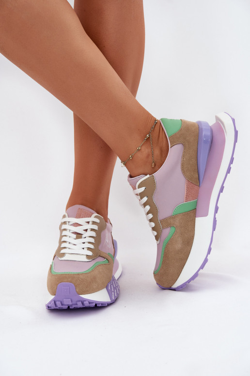 iš zomšos Sneakers modelio batai Moteriškas su platforma Big Star RR274815 HI-POLY SYSTEM rožinės spalvos iš zomšos Sneakers modelio batai Moteriškas su platforma Big Star RR274815 HI-POLY SYSTEM rožinės spalvos