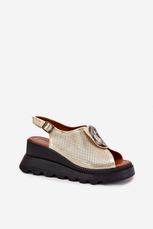 Moteriškos basutės Moteriškas Ant platformos su ornamentais Artiker 56C0109 aukso spalvos Moteriškos basutės Moteriškas Ant platformos su ornamentais Artiker 56C0109 aukso spalvos