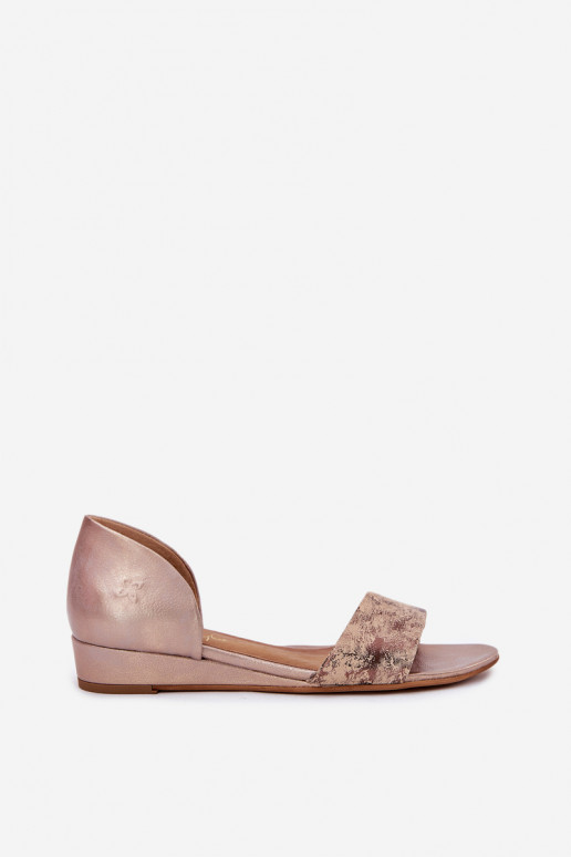 Moteriškos basutės Tai turiciejka 01971-71 aukso spalvos Moteriškos basutės Tai turiciejka 01971-71 aukso spalvos