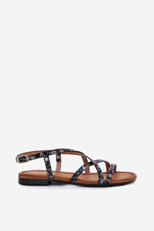 lygiapadžiai Moteriškos basutės Moteriškas Tai turiciejka 06635-05 juodos spalvos lygiapadžiai Moteriškos basutės Moteriškas Tai turiciejka 06635-05 juodos spalvos