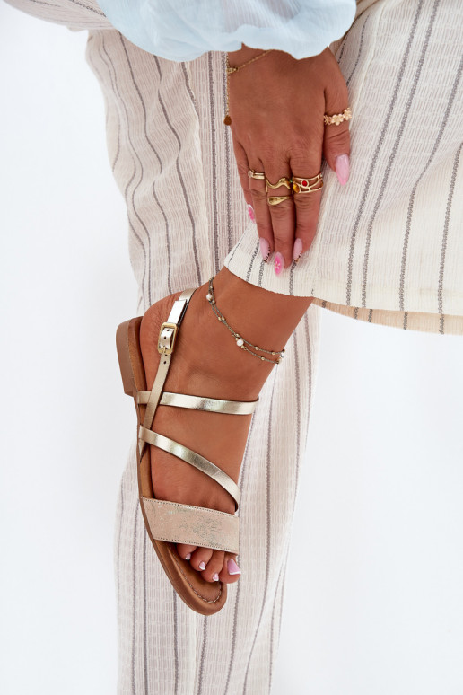 Moteriškos basutės Moteriškas su plačiais kulniukais Tai turiciejka 06966-25 aukso spalvos Moteriškos basutės Moteriškas su plačiais kulniukais Tai turiciejka 06966-25 aukso spalvos