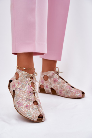 Raštuotas Oda Aulinukai Tai turiciejka 03426-48 smėlio spalvos