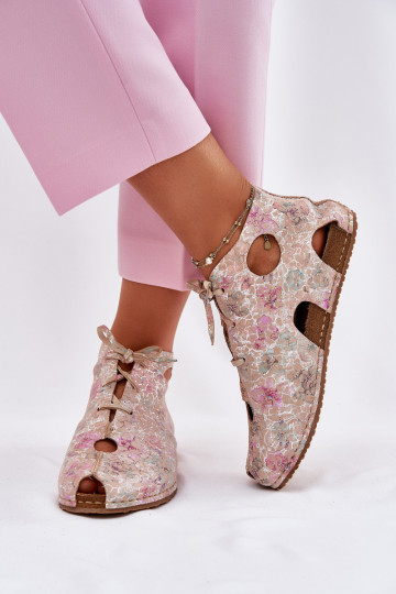 Raštuotas Oda Aulinukai Tai turiciejka 03426-48 smėlio spalvos 2