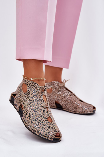 Raštuotas Oda Aulinukai Tai turiciejka 03426-49 su leopardo kailio raštais 2