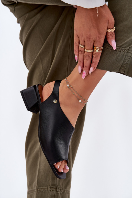 Moteriškos basutės Moteriškas Klocke Tai turiciejka 06975-01 juodos spalvos Moteriškos basutės Moteriškas Klocke Tai turiciejka 06975-01 juodos spalvos