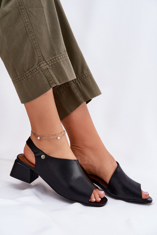 Moteriškos basutės Moteriškas Klocke Tai turiciejka 06975-01 juodos spalvos Moteriškos basutės Moteriškas Klocke Tai turiciejka 06975-01 juodos spalvos