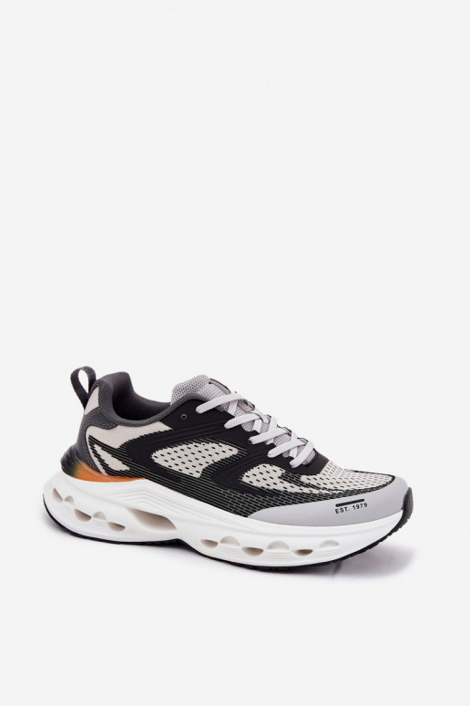 sportiniai bateliai Vyriški su platforma Big Star RR174023 Hi-Poly System pilkos spalvos