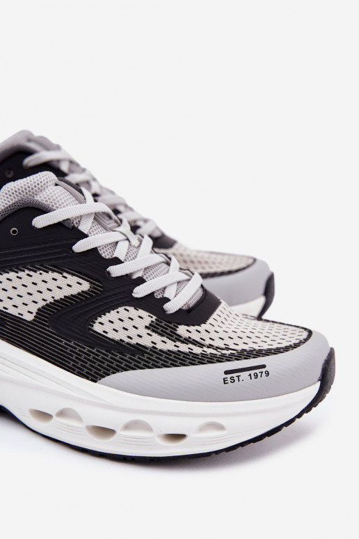 sportiniai bateliai Vyriški su platforma Big Star RR174023 Hi-Poly System pilkos spalvos