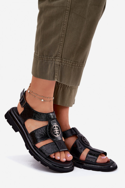 Moteriškos basutės Moteriškas su lako efektu Su puošniais Detalem Artiker 56C0691 juodos spalvos Moteriškos basutės Moteriškas su lako efektu Su puošniais Detalem Artiker 56C0691 juodos spalvos