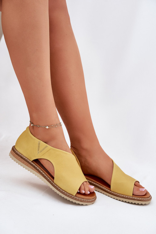 Moteriškos basutės Moteriškas Artiker 46C1015 geltonos spalvos Moteriškos basutės Moteriškas Artiker 46C1015 geltonos spalvos