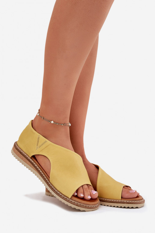 Moteriškos basutės Moteriškas Artiker 46C1015 geltonos spalvos Moteriškos basutės Moteriškas Artiker 46C1015 geltonos spalvos