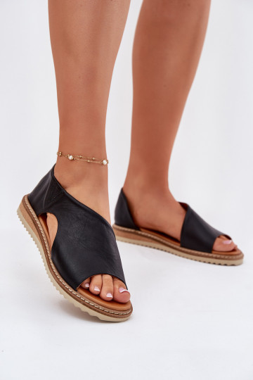 Moteriškos basutės Moteriškas Artiker 46C1016 juodos spalvos