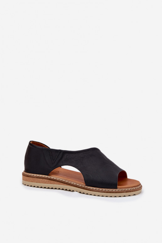 Moteriškos basutės Moteriškas Artiker 46C1016 juodos spalvos