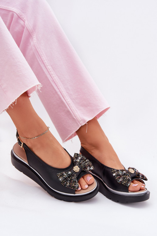 Moteriškos basutės Moteriškas Ant platformos su kaspinais Zazoo 1882 juodos spalvos Moteriškos basutės Moteriškas Ant platformos su kaspinais Zazoo 1882 juodos spalvos