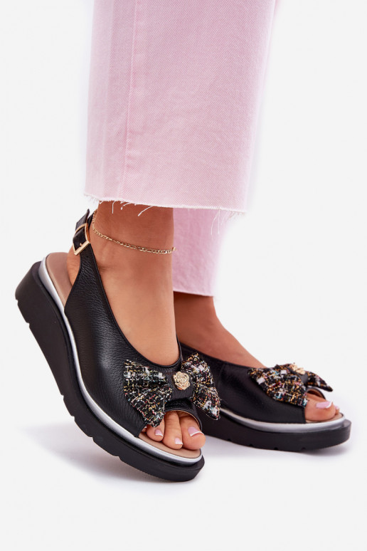 Moteriškos basutės Moteriškas Ant platformos su kaspinais Zazoo 1882 juodos spalvos Moteriškos basutės Moteriškas Ant platformos su kaspinais Zazoo 1882 juodos spalvos