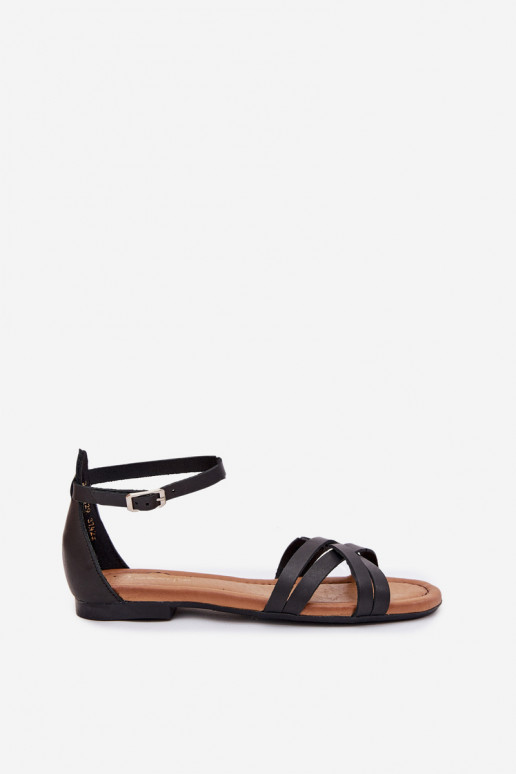 Moteriškos basutės Moteriškas su plačiais kulniukais Tai turiciejka 07029-01 juodos spalvos Moteriškos basutės Moteriškas su plačiais kulniukais Tai turiciejka 07029-01 juodos spalvos