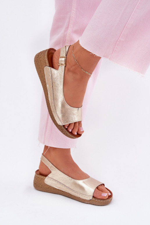 Moteriškos basutės Moteriškas Ant platformos Tai turiciejka L7069 -25 aukso spalvos Moteriškos basutės Moteriškas Ant platformos Tai turiciejka L7069 -25 aukso spalvos