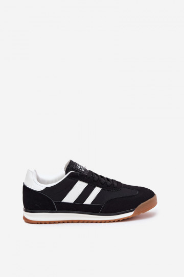 sportiniai bateliai Sneakers modelio batai Vyriški juodos spalvos Sivara 2