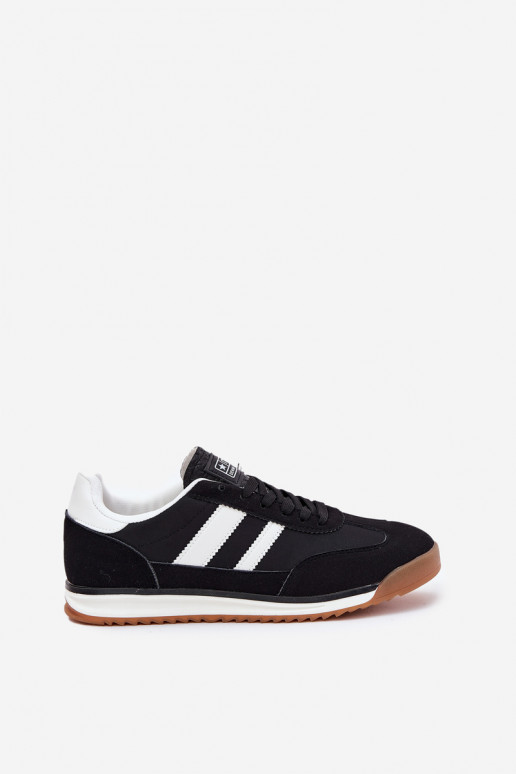 sportiniai bateliai Sneakers modelio batai Vyriški juodos spalvos Sivara