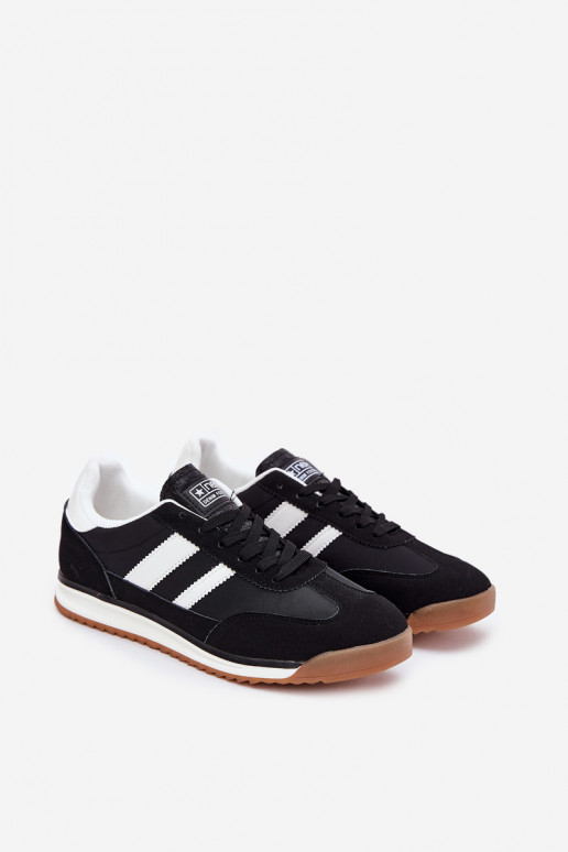 sportiniai bateliai Sneakers modelio batai Vyriški juodos spalvos Sivara