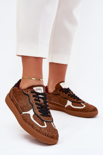 Sneakers modelio batai Moteriškas Daniel Lopez Just Dare SS2D4016 rudos spalvos 2