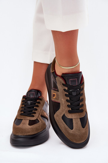Oda Moteriškas Sneakers modelio batai su platforma Daniel Lopez Just Dare SS2D4001 juodos spalvos 2