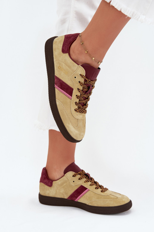 iš zomšos Žemas Sneakers modelio batai Moteriškas Big Star SS274680 HI-POLY SYSTEM Kalkės iš zomšos Žemas Sneakers modelio batai Moteriškas Big Star SS274680 HI-POLY SYSTEM Kalkės