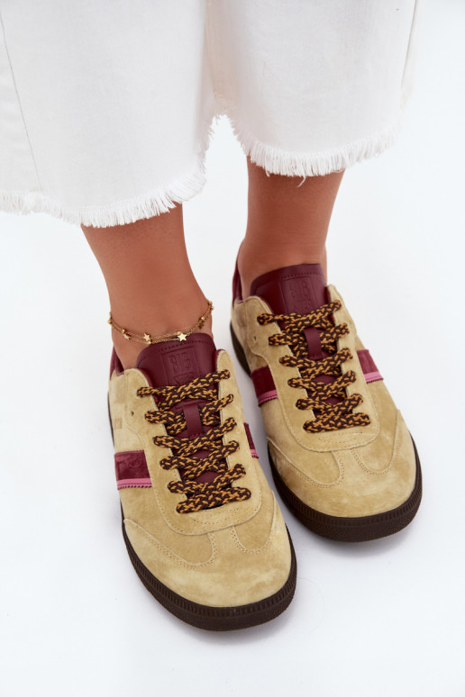 iš zomšos Žemas Sneakers modelio batai Moteriškas Big Star SS274680 HI-POLY SYSTEM Kalkės iš zomšos Žemas Sneakers modelio batai Moteriškas Big Star SS274680 HI-POLY SYSTEM Kalkės