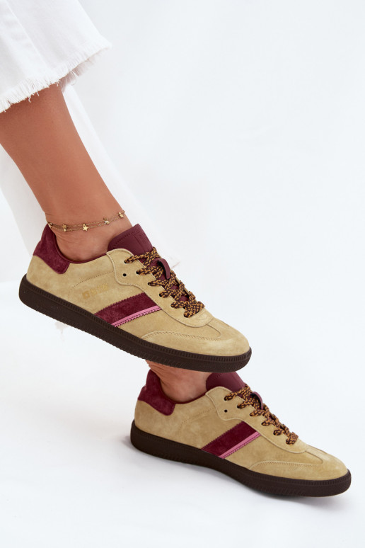 iš zomšos Žemas Sneakers modelio batai Moteriškas Big Star SS274680 HI-POLY SYSTEM Kalkės iš zomšos Žemas Sneakers modelio batai Moteriškas Big Star SS274680 HI-POLY SYSTEM Kalkės