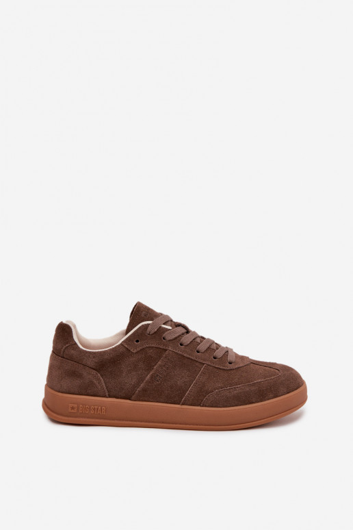 iš zomšos Sneakers modelio batai Moteriškas Big Star SS274676 HI-POLY SYSTEM rudos spalvos iš zomšos Sneakers modelio batai Moteriškas Big Star SS274676 HI-POLY SYSTEM rudos spalvos