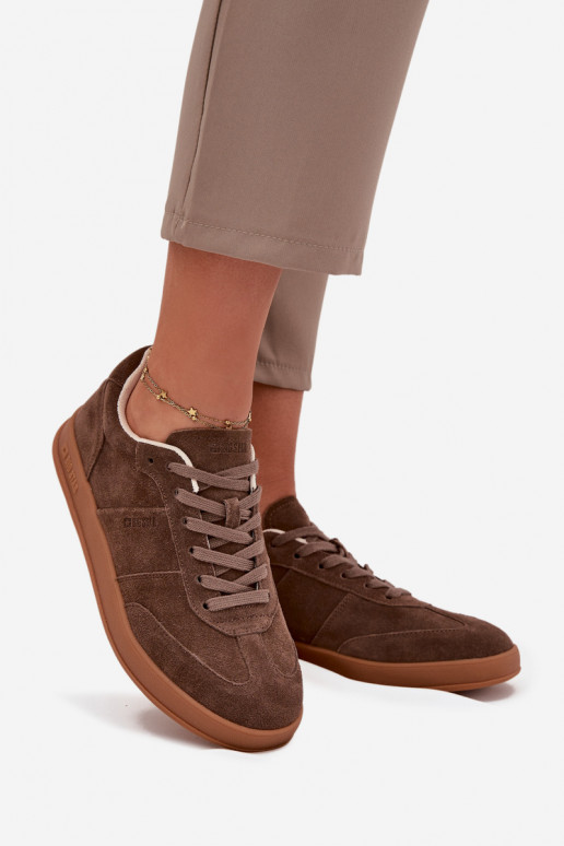 iš zomšos Sneakers modelio batai Moteriškas Big Star SS274676 HI-POLY SYSTEM rudos spalvos iš zomšos Sneakers modelio batai Moteriškas Big Star SS274676 HI-POLY SYSTEM rudos spalvos